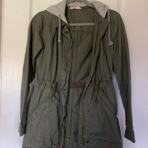 Olive Green Utility Jacket